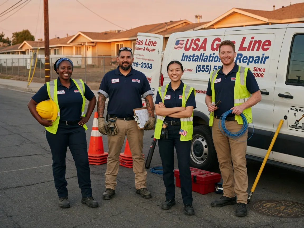 Gas Line Installation company in Angela, MT